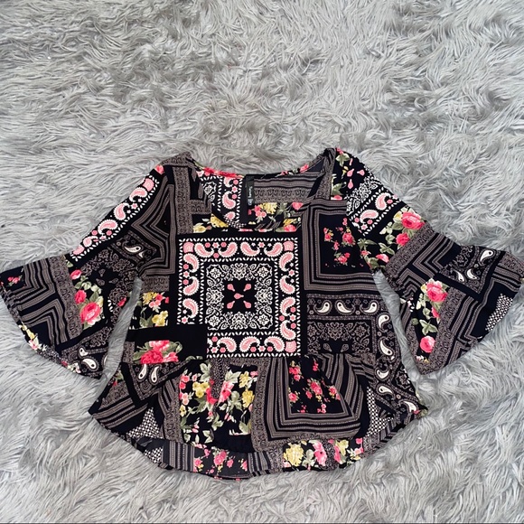 Paisley Printed Blouse - Picture 2 of 5